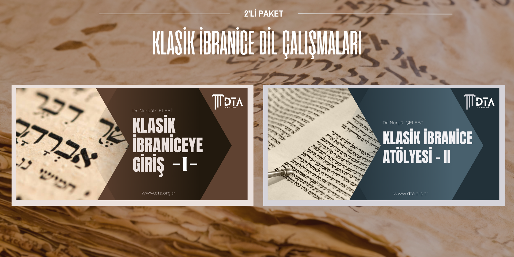 Klasik İbranice Dil Çalışmaları Paket