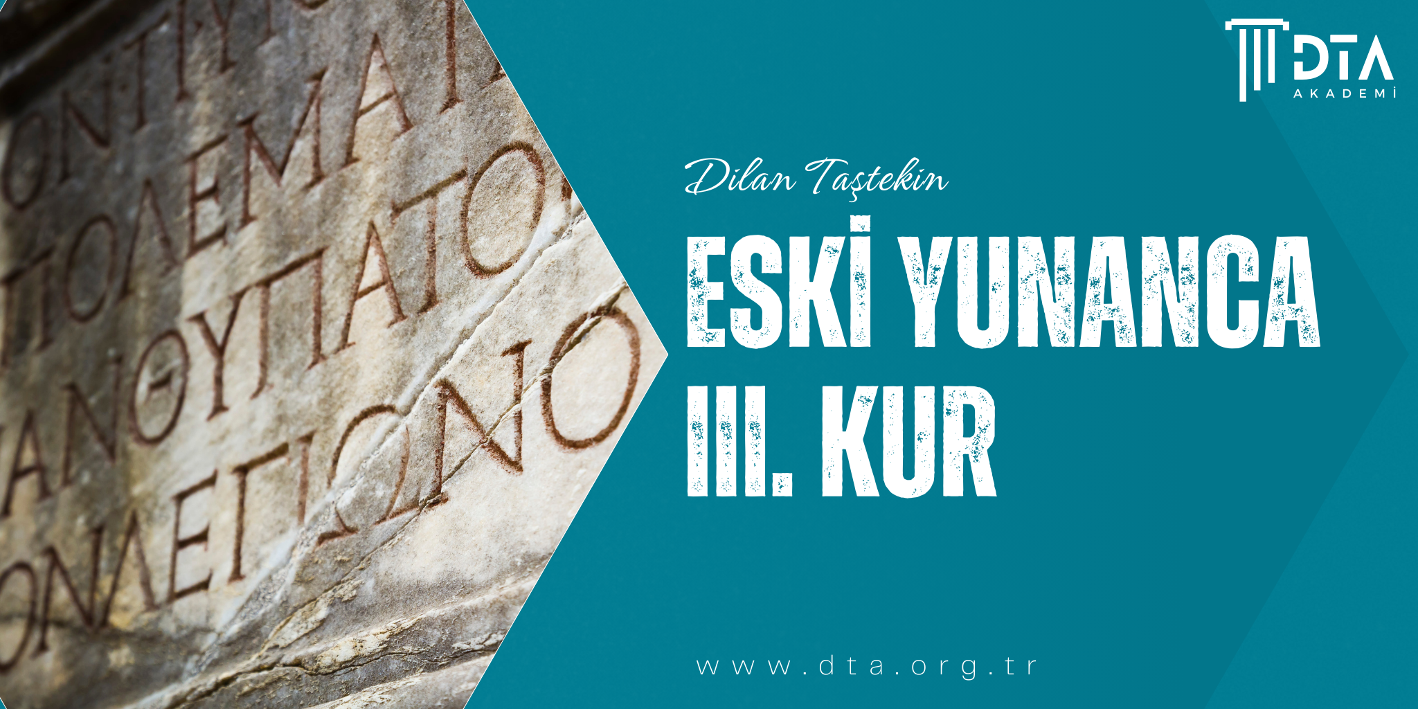 Eski Yunanca Kursu 3. Kur